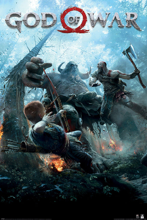 Pyramid PlayStation God of War Affiche 61x91,5cm | Yourdecoration.fr