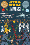 Pyramid PP35017 Star Wars Universe Illustrated Affiche Poster 61X91 5cm | Yourdecoration.fr