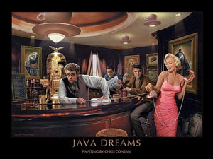 Pyramid Java Dreams Chris Consani affiche art 60x80cm | Yourdecoration.fr