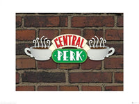 Pyramid Friends Central Perk Sign affiche art 60x80cm | Yourdecoration.fr