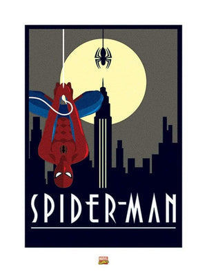 Pyramid Marvel Deco SpiderMan Hanging affiche art 60x80cm | Yourdecoration.fr