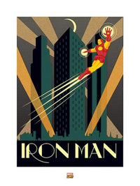 Pyramid Marvel Deco Iron Man affiche art 60x80cm | Yourdecoration.fr