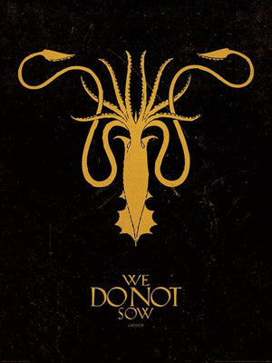 Pyramid Game of Thrones Greyjoy affiche art 60x80cm | Yourdecoration.fr