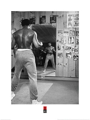 Pyramid Muhammad Ali Mirror affiche art 60x80cm | Yourdecoration.fr