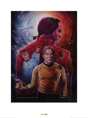 Pyramid Star Trek Space Seed 50th Anniversary affiche art 60x80cm | Yourdecoration.fr