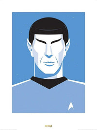 Pyramid Star Trek Pop Spock 50th Anniversary affiche art 60x80cm | Yourdecoration.fr