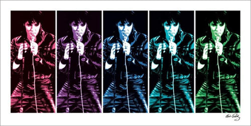 Pyramid Elvis Presley 68 Comeback Special Pop Art affiche art 50x100cm | Yourdecoration.fr