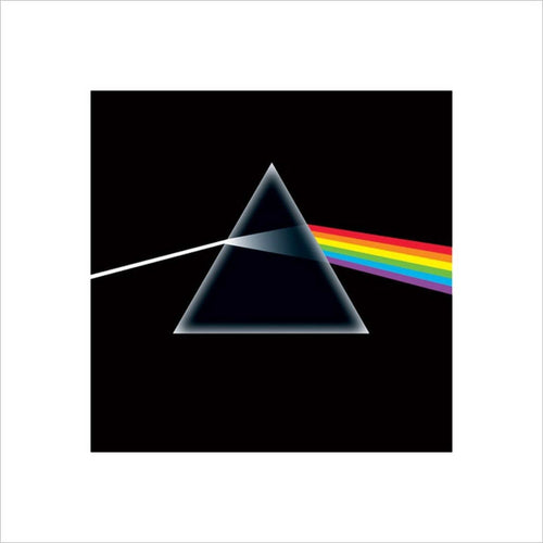Pyramid Pink Floyd affiche art 40x40cm | Yourdecoration.fr