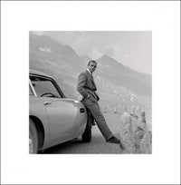 Pyramid James Bond Aston Martin affiche art 40x40cm | Yourdecoration.fr