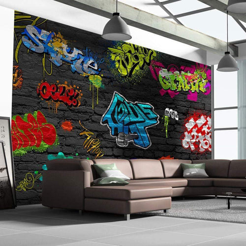 Papier Peint - Graffiti Wall 400x280cm - Intissé