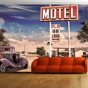 Papier Peint - Old Motel - Intissé