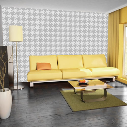 Papier Peint - Dogtooth Check - Intissé