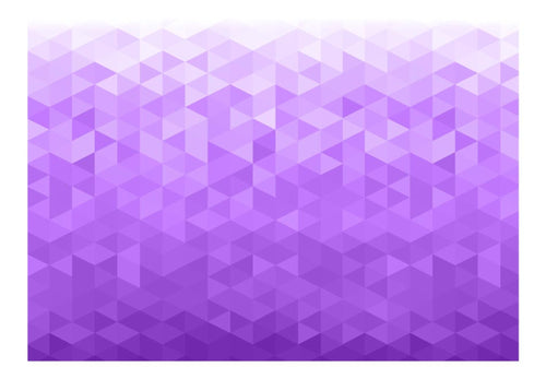 Papier Peint - Violet Pixel - Intissé