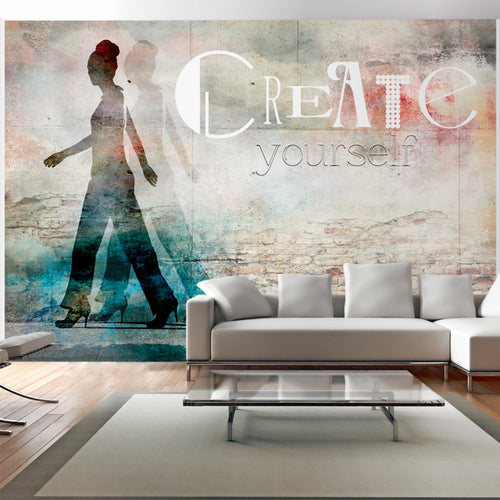 Papier Peint - Create Yourself - Intissé