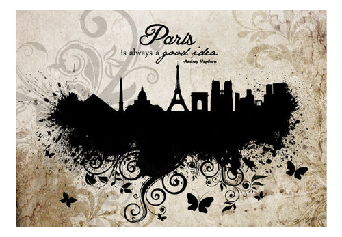 Papier Peint - Paris Is Always a Good Idea Vintage - Intissé