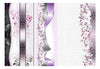Papier Peint - Parade of Orchids in Violet - Intissé