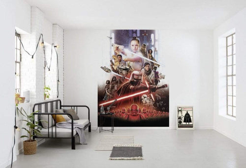 Papier Peint - Star Wars EP9 Movie Poster Rey 184x254cm - Papier