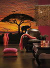 Komar African Sunset Papier Peint National Geographic 194x270cm | Yourdecoration.fr