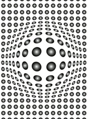 Wizard+Genius Dots Black And White Papier Peint Intissé 192x260cm 4 bandes | Yourdecoration.fr