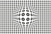 Wizard+Genius Dots Black and White Papier Peint Intissé 384x260cm 8 bandes | Yourdecoration.fr