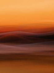 Wizard+Genius Orange Fog Papier Peint Intissé 192x260cm 4 bandes | Yourdecoration.fr