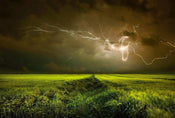 Wizard+Genius Lightning and Thunder Papier Peint Intissé 384x260cm 8 bandes | Yourdecoration.fr