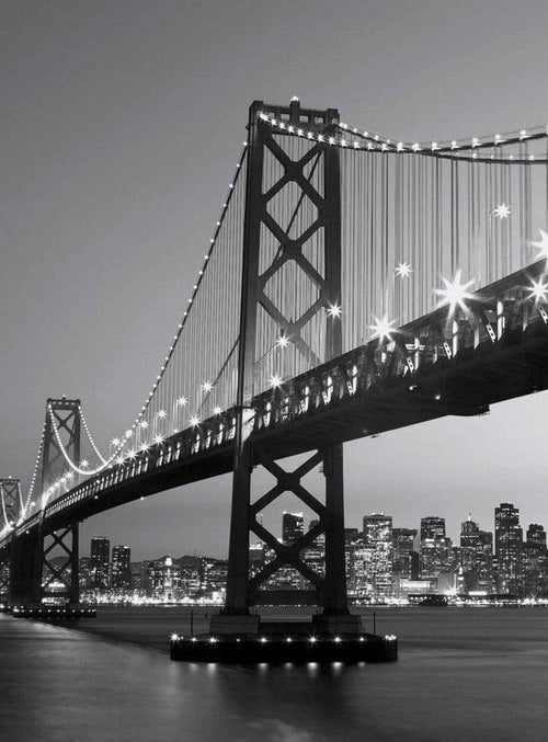 Wizard+Genius San Francisco Skyline Papier Peint Intissé 192x260cm 4 bandes | Yourdecoration.fr