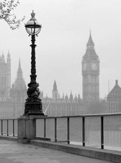 Wizard+Genius London Fog Papier Peint Intissé 192x260cm 4 bandes | Yourdecoration.fr