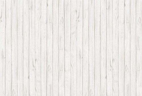 Wizard+Genius White Wooden Wall Papier Peint Intissé 384x260cm 8 bandes | Yourdecoration.fr