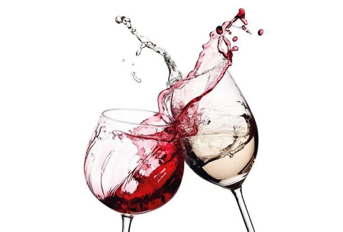 Wizard+Genius Wine Glasses Papier Peint Intissé 384x260cm 8 bandes | Yourdecoration.fr