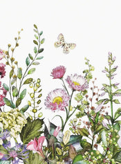 Wizard+Genius Summer Flowers Papier Peint Intissé 192x260cm 4 bandes | Yourdecoration.fr