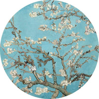 Wizard+Genius van Gogh Almond Blossom Papier Peint Intissé 140x140cm rond | Yourdecoration.fr