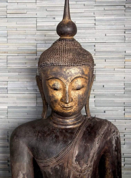 Wizard+Genius Thailand Buddha Papier Peint Intissé 192x260cm 4 bandes | Yourdecoration.fr