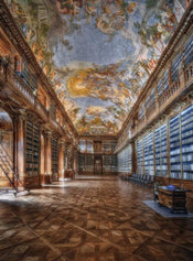 Wizard+Genius Philosophical Hall Papier Peint Intissé 192x260cm 4 bandes | Yourdecoration.fr