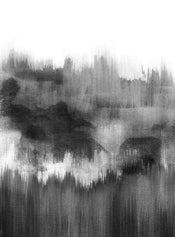 Wizard+Genius Brush Strokes Black Papier Peint Intissé 192x260cm 4 bandes | Yourdecoration.fr