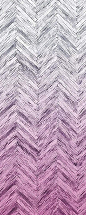 Komar Herringbone Pink Papier Peint Intissé 100x250cm 1 bande | Yourdecoration.fr