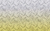 Komar Herringbone Yellow Papier Peint Intissé 400x250cm 4 bandes | Yourdecoration.fr