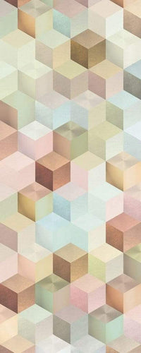 Komar Cubes Papier Peint Intissé 100x250cm 1 bande | Yourdecoration.fr