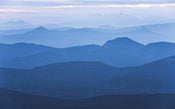 Komar Blue Mountain Papier Peint Intissé 400x250cm 4 bandes | Yourdecoration.fr