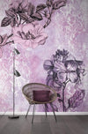 Komar Baroque Pink Papier Peint Intissé 200x250cm 2 bandes ambiance | Yourdecoration.fr