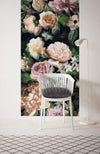 Komar Victoria Black Papier Peint Intissé 100x250cm 1 bande ambiance | Yourdecoration.fr