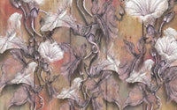 Komar Bloomin Papier Peint Intissé 400x250cm 4 bandes | Yourdecoration.fr