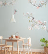 Komar Apple Bloom Intisse Papier Peint 250x250cm 5 bandes interieur | Yourdecoration.fr