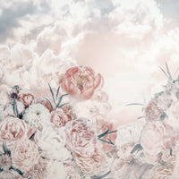 Komar Blossom Clouds Intisse Papier Peint 250x250cm 5 bandes | Yourdecoration.fr