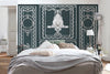 Komar Classy Castle Intisse Papier Peint 400x250cm 4 bandes interieur | Yourdecoration.fr
