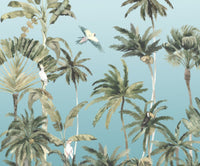 Komar Foret de Palmiers Intisse Papier Peint 300x250cm 6 bandes | Yourdecoration.fr