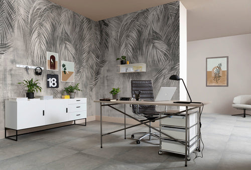 Komar Natural Nuances Intisse Papier Peint 300x250cm 3 bandes interieur | Yourdecoration.fr