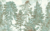 Komar Pale Panoramic Intisse Papier Peint 400x250cm 4 bandes | Yourdecoration.fr