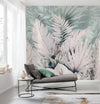 Komar Palmiers Tropicaux Intisse Papier Peint 250x250cm 5 bandes interieur | Yourdecoration.fr