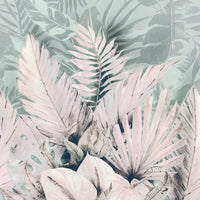 Komar Palmiers Tropicaux Intisse Papier Peint 250x250cm 5 bandes | Yourdecoration.fr
